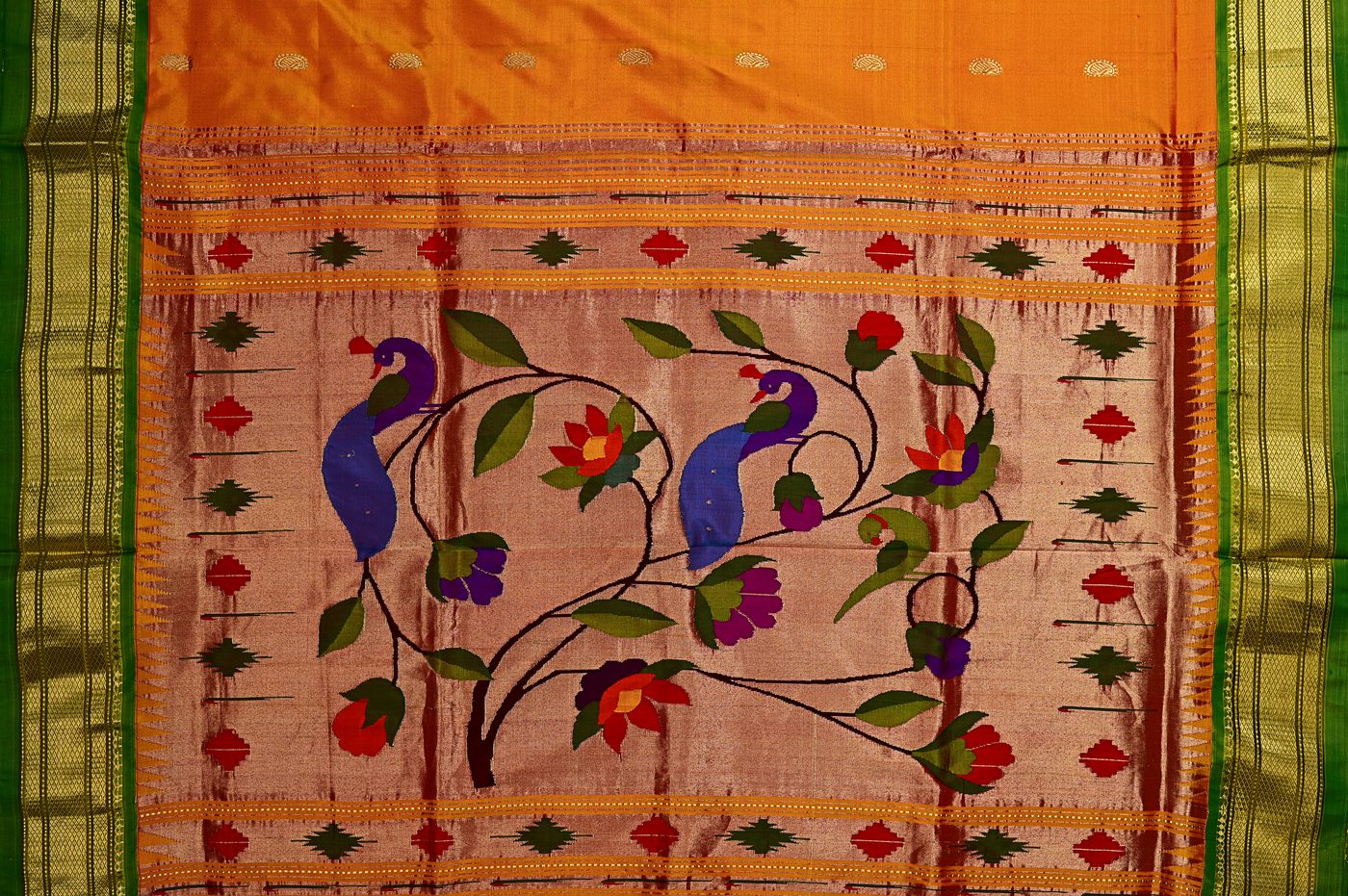 Paithani Silk № 01 — Paithani Silk saree from the Trisha Silks archive